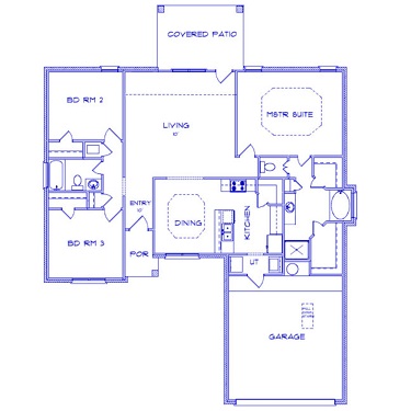 Plan 1600 floor plan