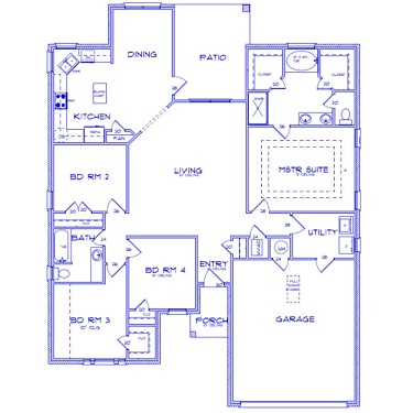 Plan 1817 floor plan