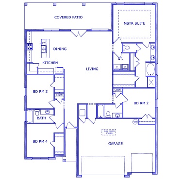 Plan 2086 floor plan
