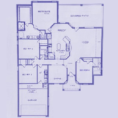 Plan 2330 floor plan