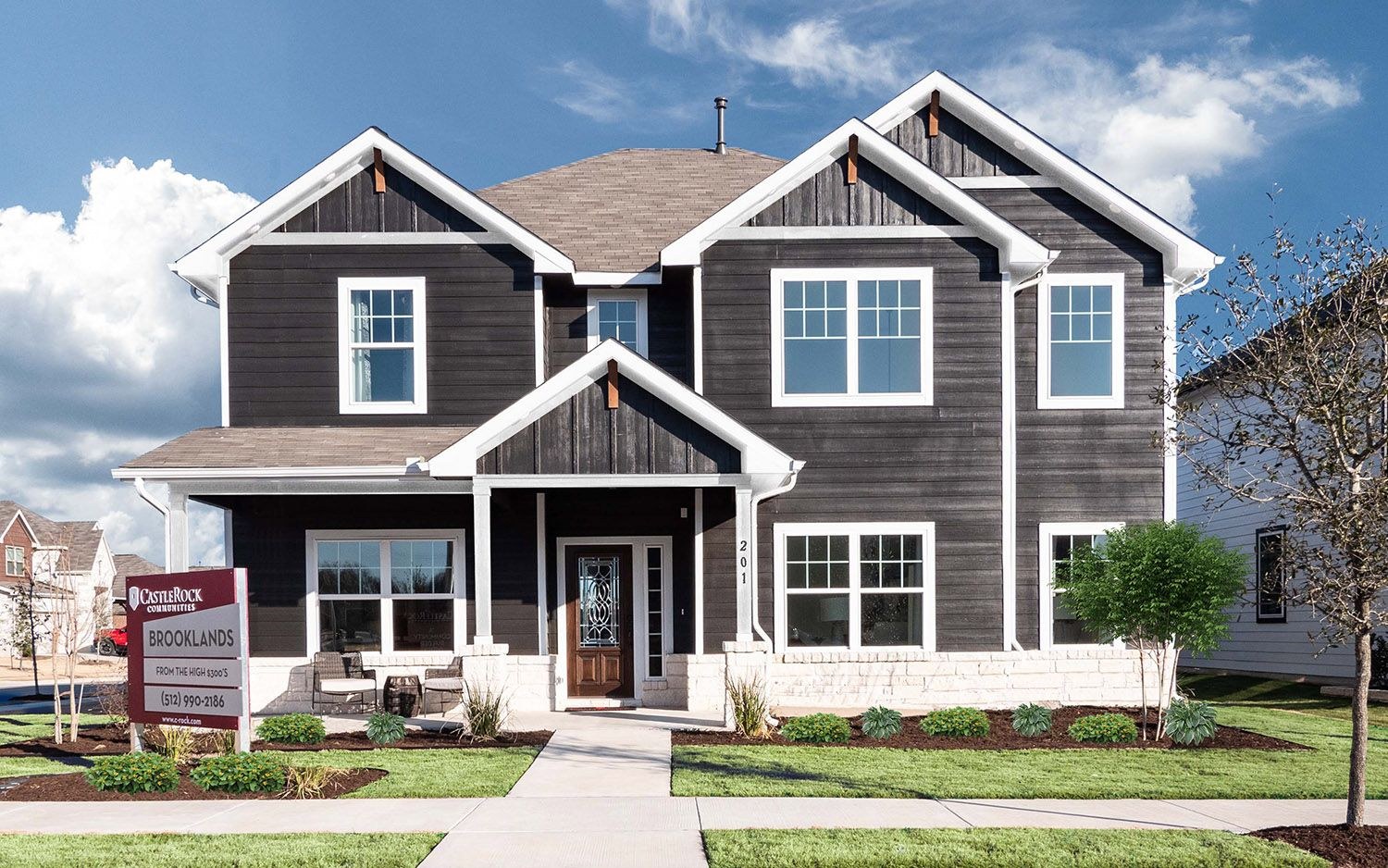 CastleRock Communities new home in Central Texas