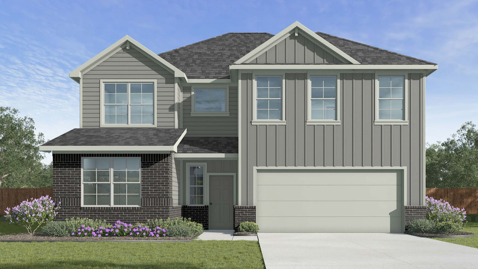2393 plan by D.R. Horton at 233 Quarter Horse Road, Nolanville, Texas
