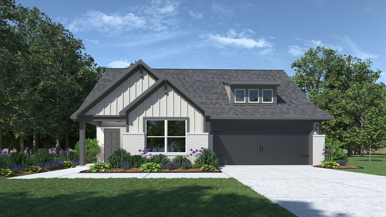 X40C plan by D.R. Horton at 402 Isham Drive, Killeen, Texas