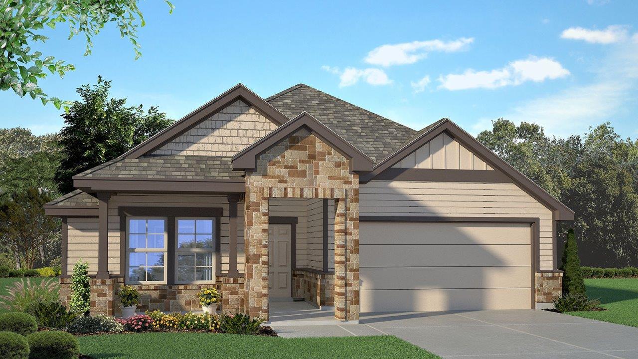 1892 plan by D.R. Horton at 410 Olla Drive, Killeen, Texas