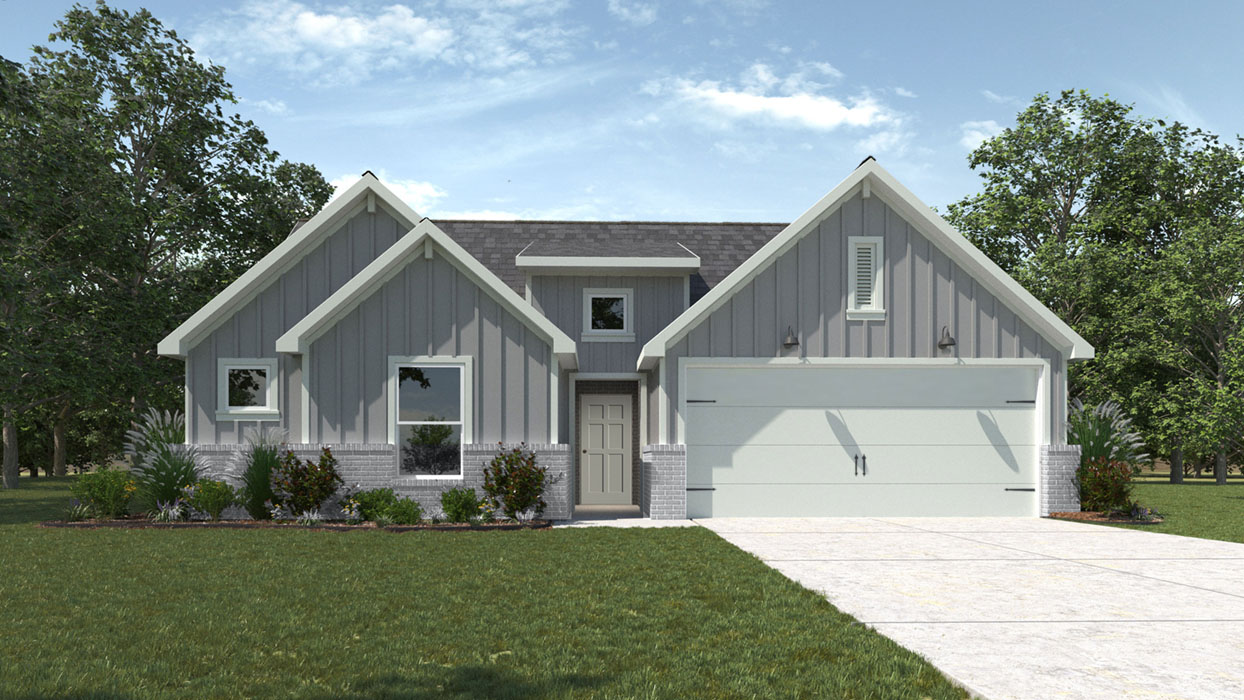 X40B plan by D.R. Horton at 422 Isham Drive, Killeen, Texas