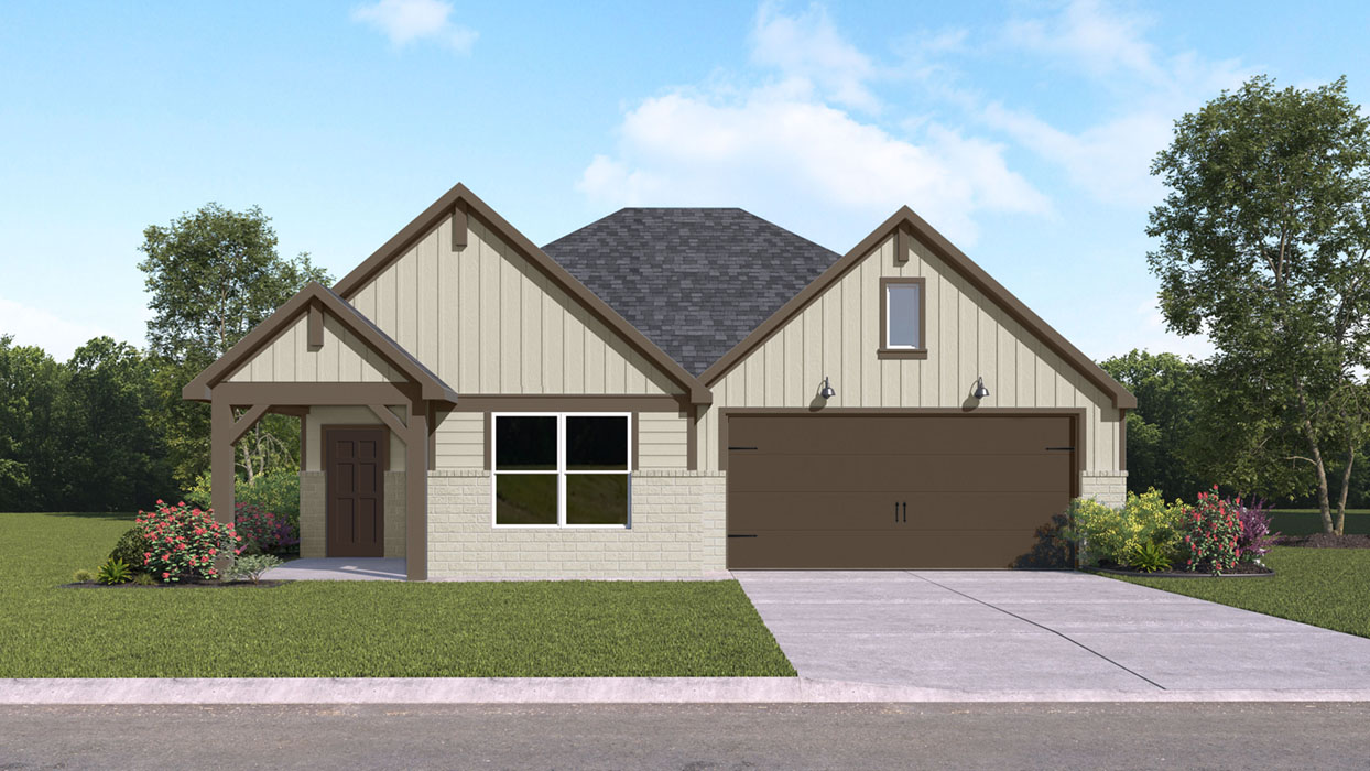 X40C plan by D.R. Horton at 426 Isham Drive, Killeen, Texas