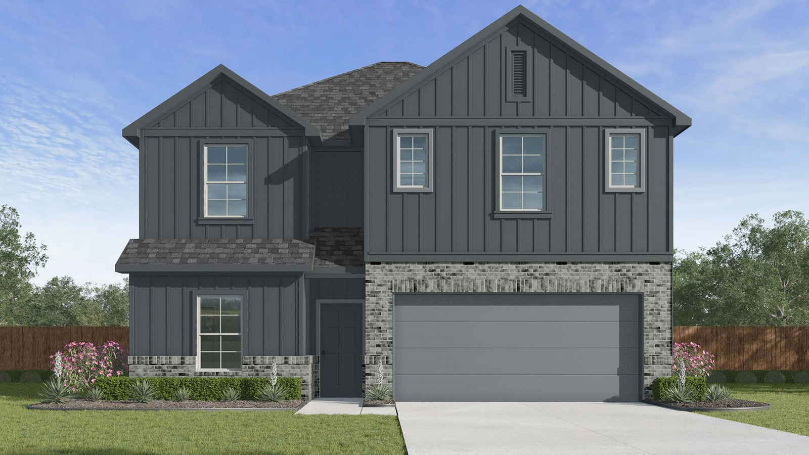 2098 plan by D.R. Horton at 438 Isham Drive, Killeen, Texas