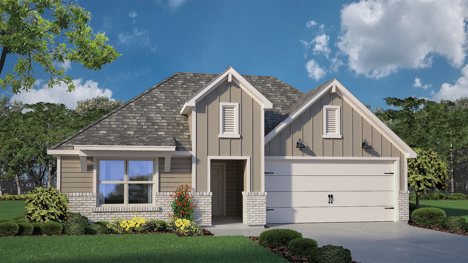 X40K plan by D.R. Horton at 442 Isham Drive, Killeen, Texas