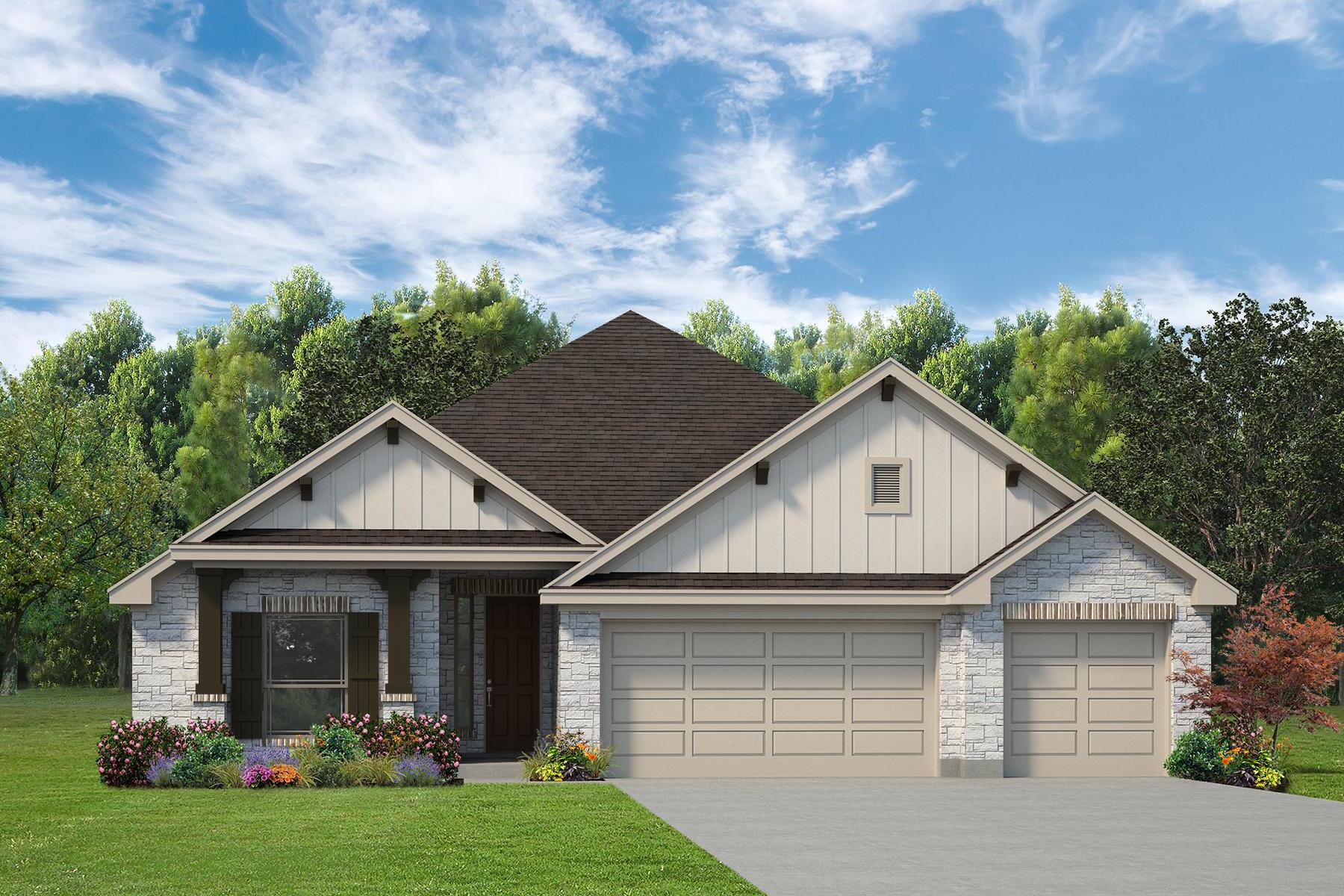 10266 Kimberlite Drive in Grove at Lakewood Ranch East, Temple — Connally plan by Kiella Homebuilders