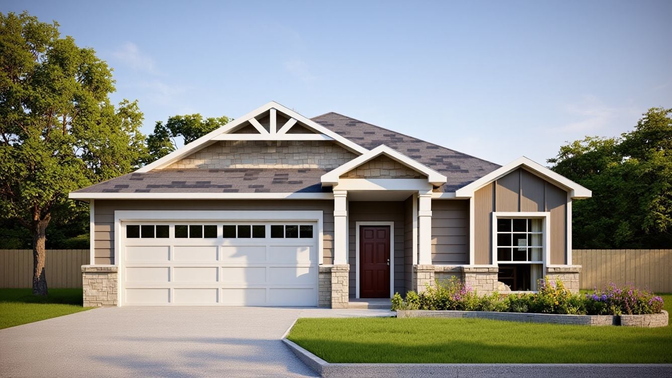 Austen plan by Omega Builders — 8915 Fritz Creek Dr, Temple, TX
