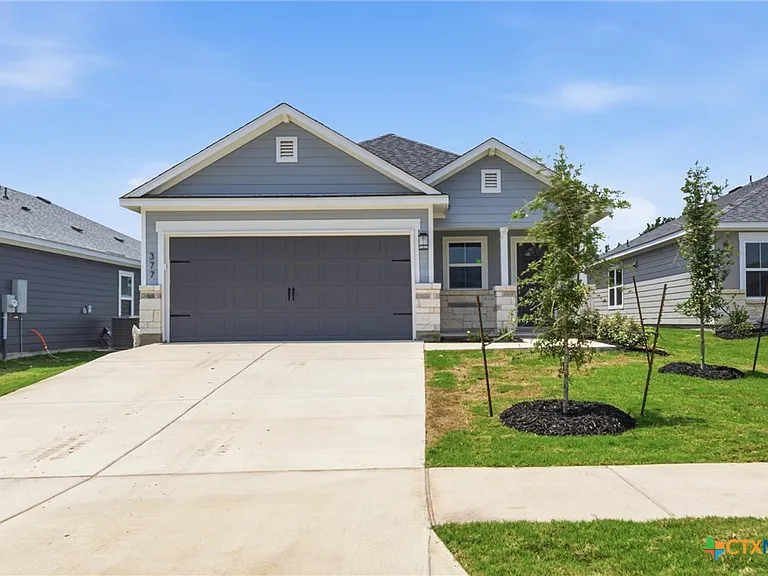 Canary plan elevation by Saratoga Homes — 413 Dobson Drive, Killeen, TX