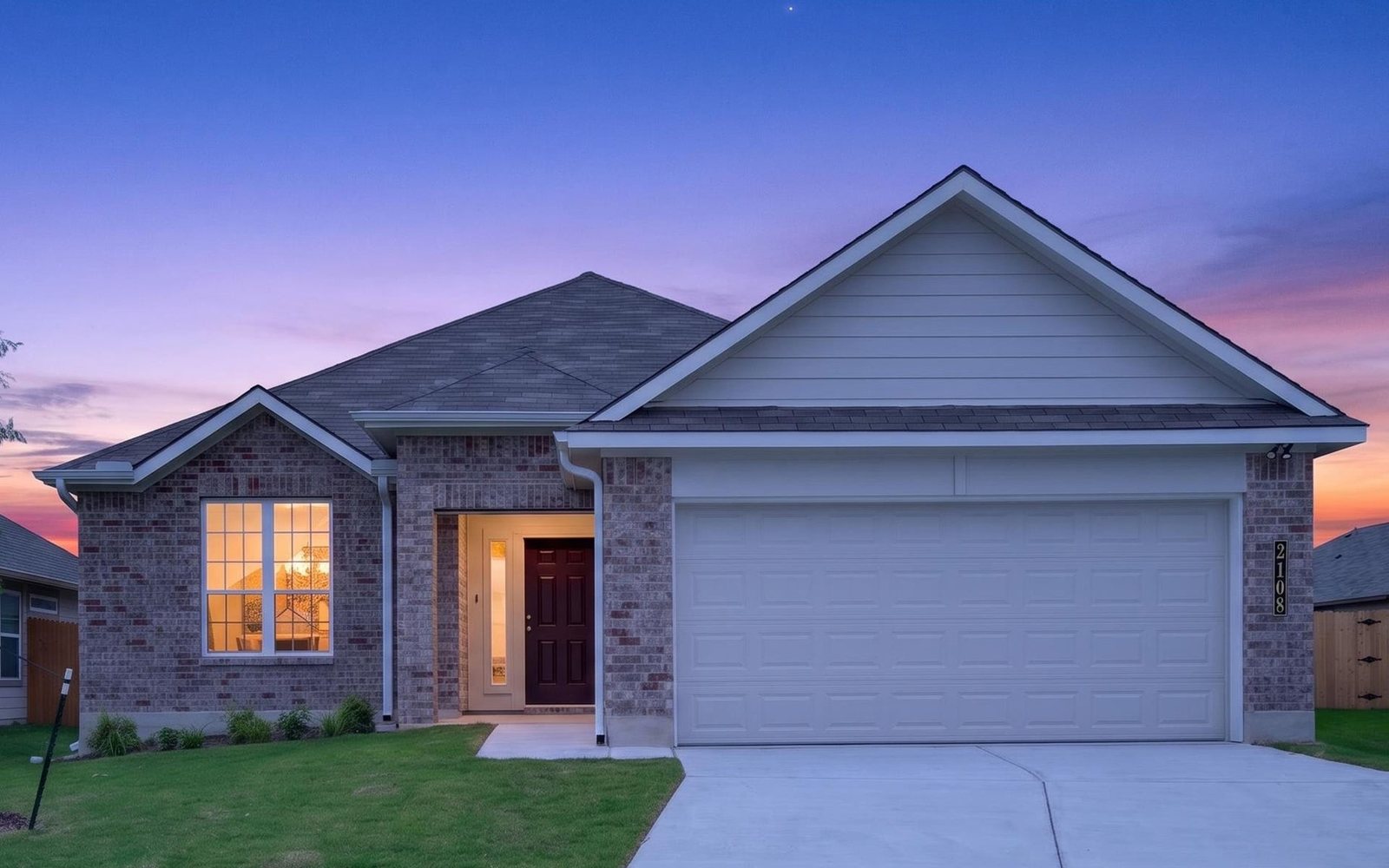 Stylecraft 1613 plan at 2108 Meridian Loop, Temple, Texas (builder photos — may be representative of plan)