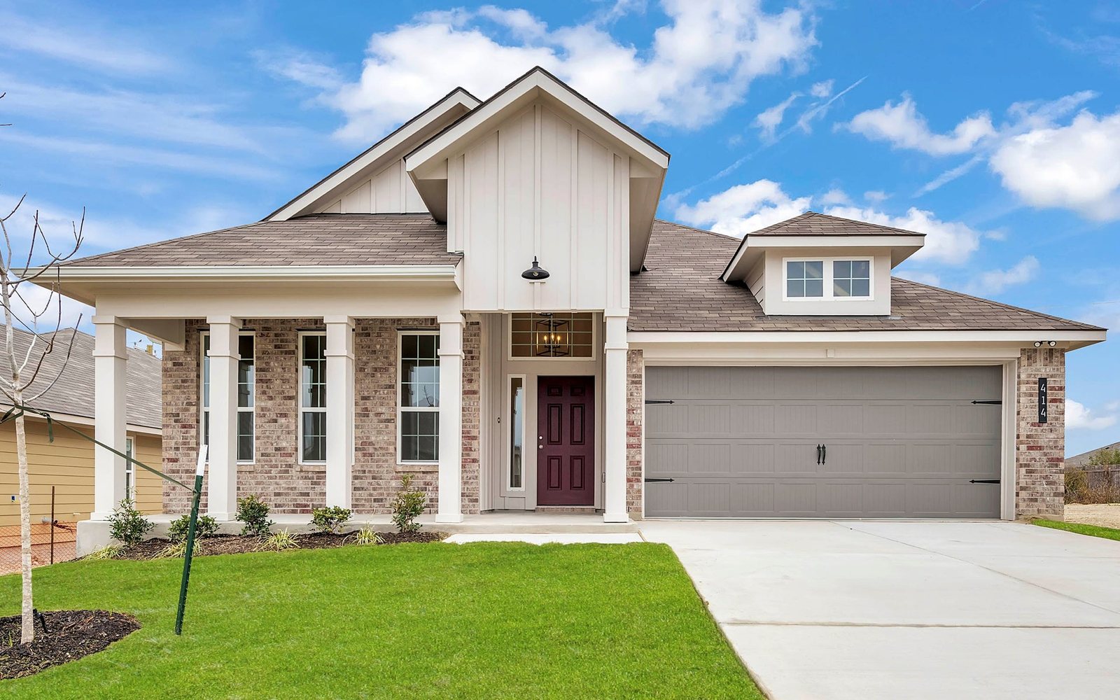 Stylecraft 1818 plan at 414 University Avenue, Troy, Texas (builder photos — may be representative of plan)