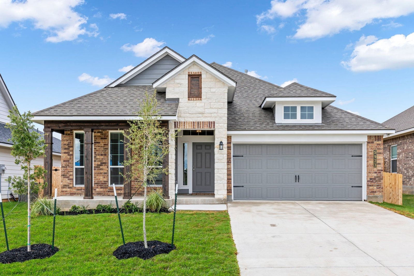 Stylecraft 1818-1 plan at 4817 Burney Court, Belton, Texas (builder photos — may be representative of plan)