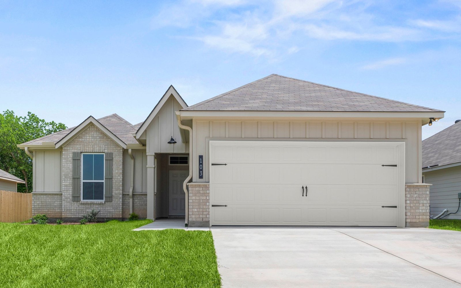 Stylecraft 1651 plan at 521 University Avenue, Troy, Texas (builder photos — may be representative of plan)