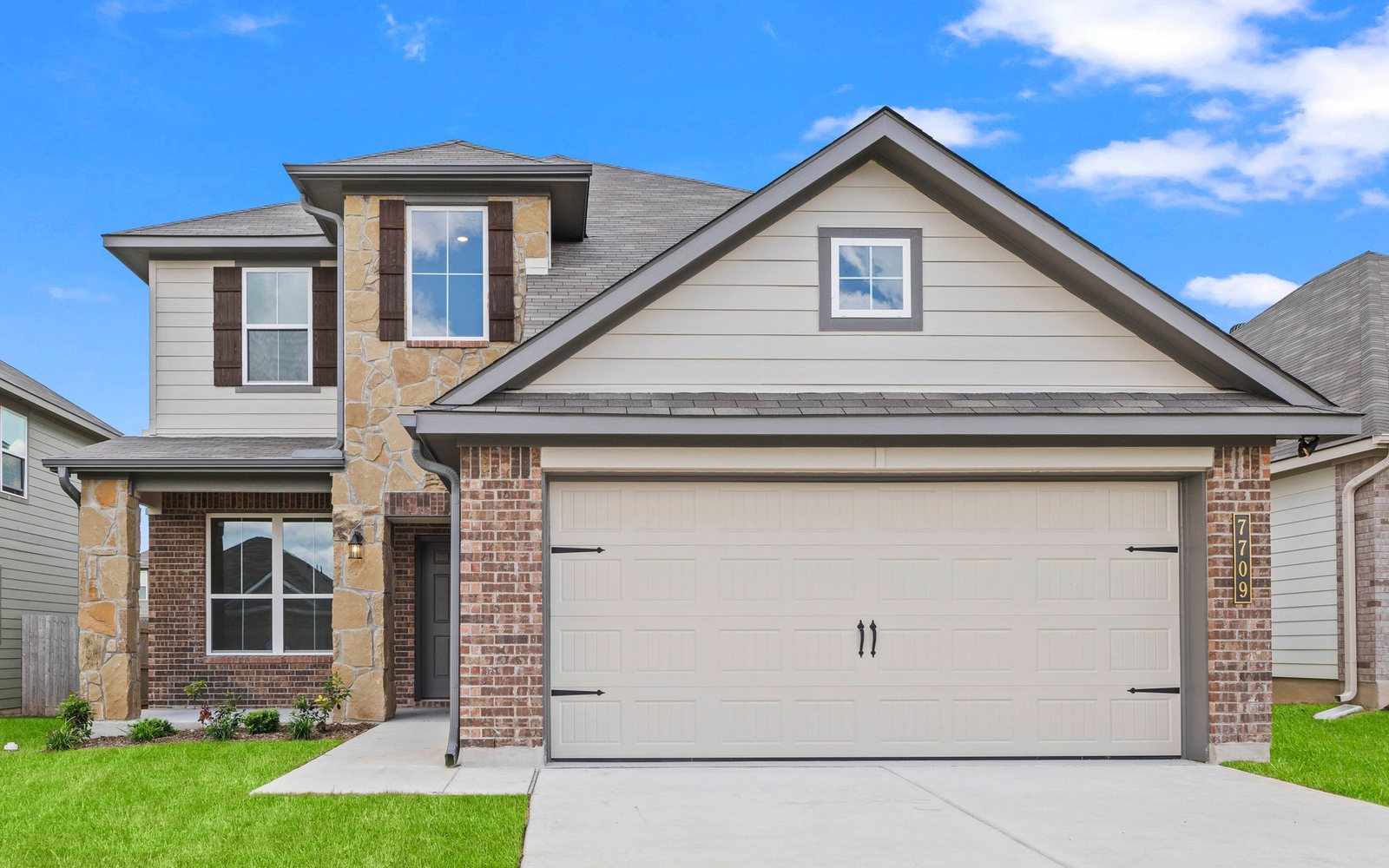 Stylecraft 2516-1 plan at 7709 Harvey Drive, Temple, Texas (builder photos — may be representative of plan)