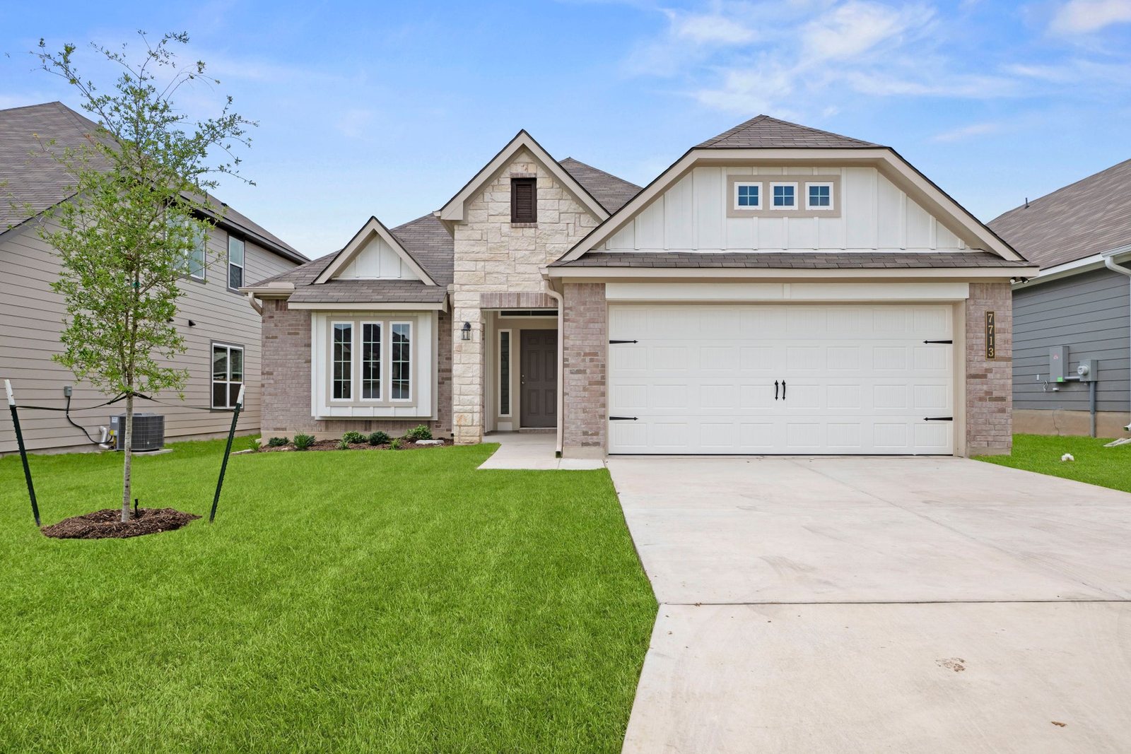 Stylecraft 1613-1 plan at 7713 Harvey Drive, Temple, Texas (builder photos — may be representative of plan)
