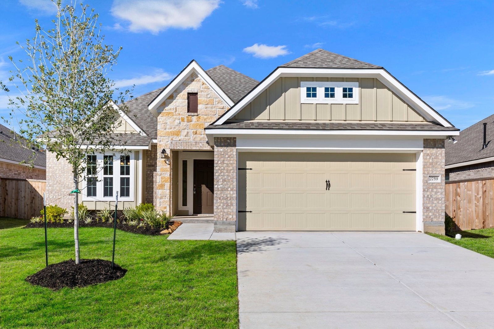 Stylecraft 1613-1 plan at 8012 Barnett Drive, Temple, Texas (builder photos — may be representative of plan)