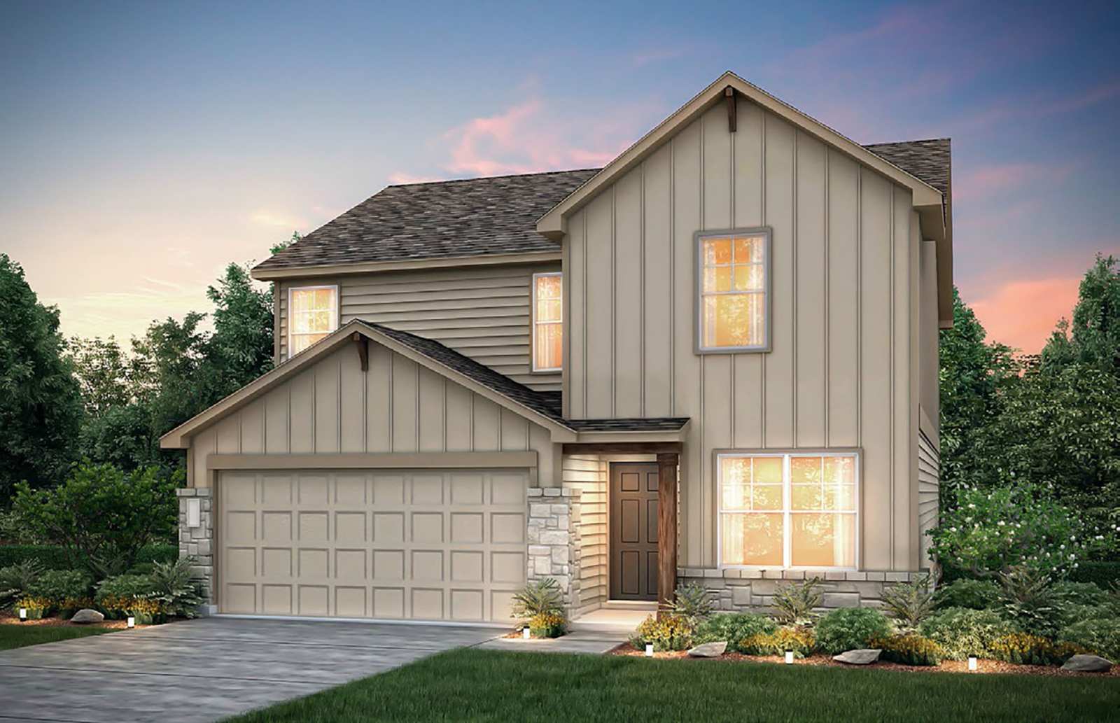 1005 The Duke Cove, Jarrell, TX 76537 — Sandalwood 690213 by Centex