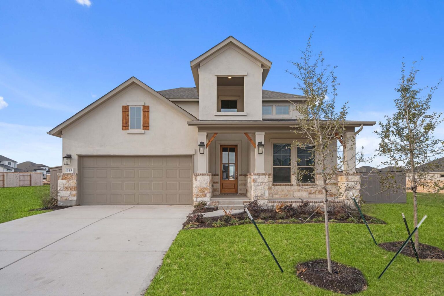 313 Royal Fern Rd, Hutto, TX 78634 — home by Empire Homes