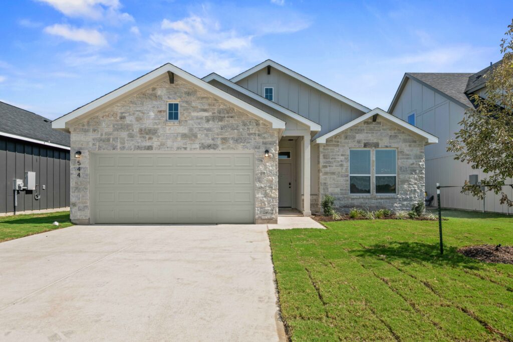 544 Gus Loop, Georgetown, TX 78626 — home by Flintrock Builders