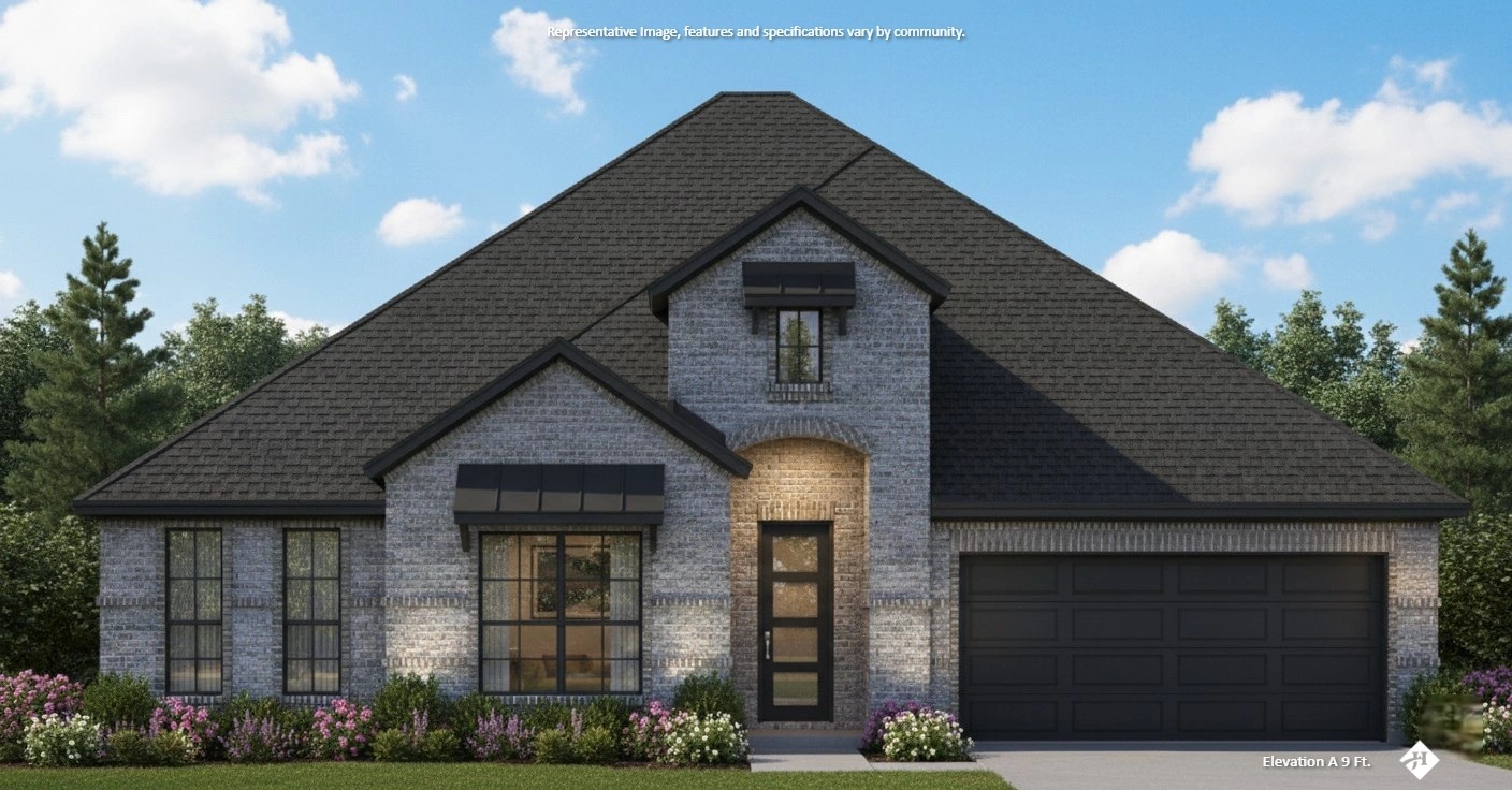 1329 Tahonta Drive, Hewitt, TX 76643 — Cambridge plan by John Houston Homes in Bull Hide Estates, Hewitt, Texas