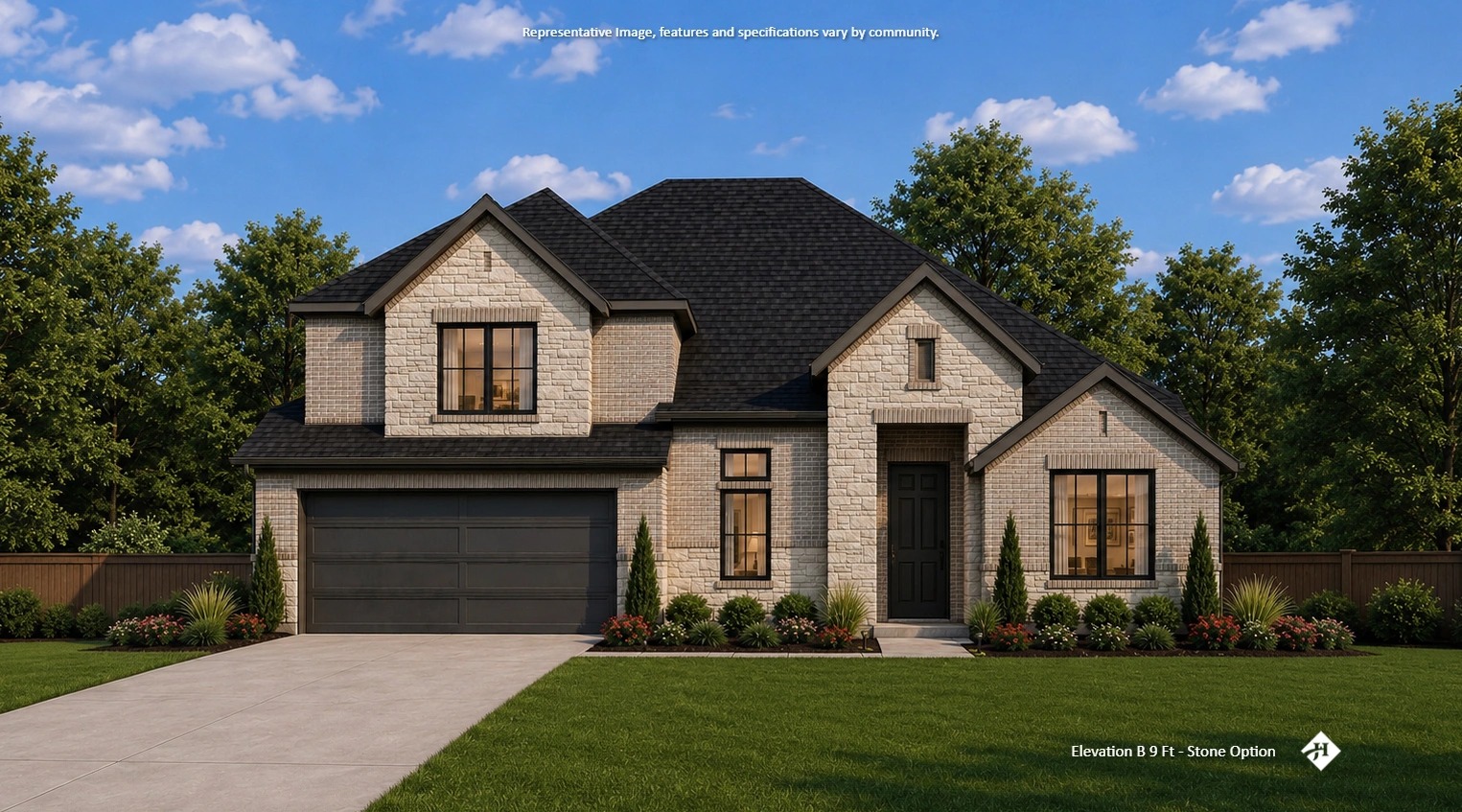 1352 Red Rock Road, Hewitt, TX 76643 — Windsor plan by John Houston Homes in Bull Hide Estates, Hewitt, Texas