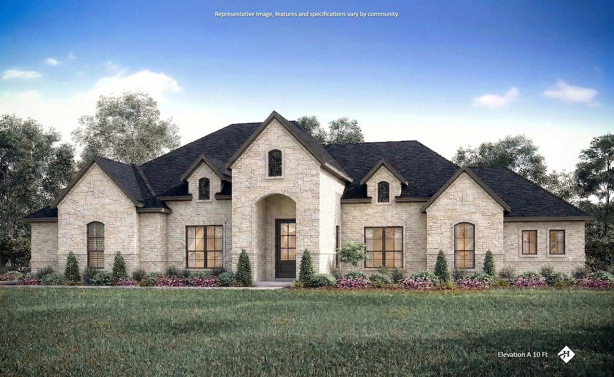 183 Lavish Ln., Lorena, TX 76655 — Valencia plan by John Houston Homes in Lakeridge Estates, Lorena, Texas