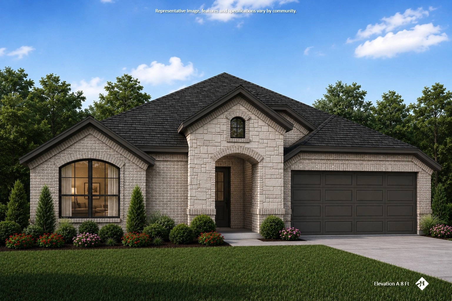 519 Geyser Trail, Waco, TX 76657 — Lansing plan by John Houston Homes in Sunwest Village, Waco, Texas
