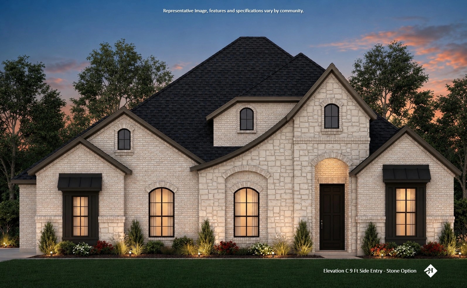 7016 Louis Qualls Lane, Temple, TX 76502 — Richmond plan by John Houston Homes in Valor Estates, Temple, Texas