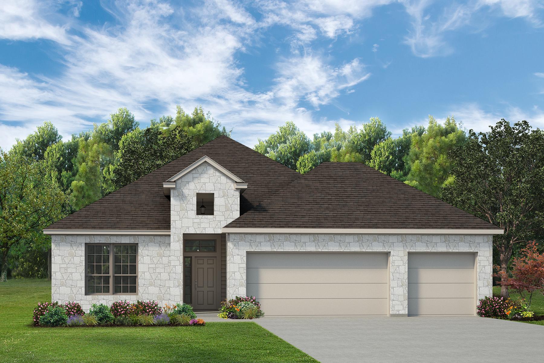 7017 Caladium Drive, Temple, TX — Comal II plan by Kiella Homebuilders in Hills of Westwood East